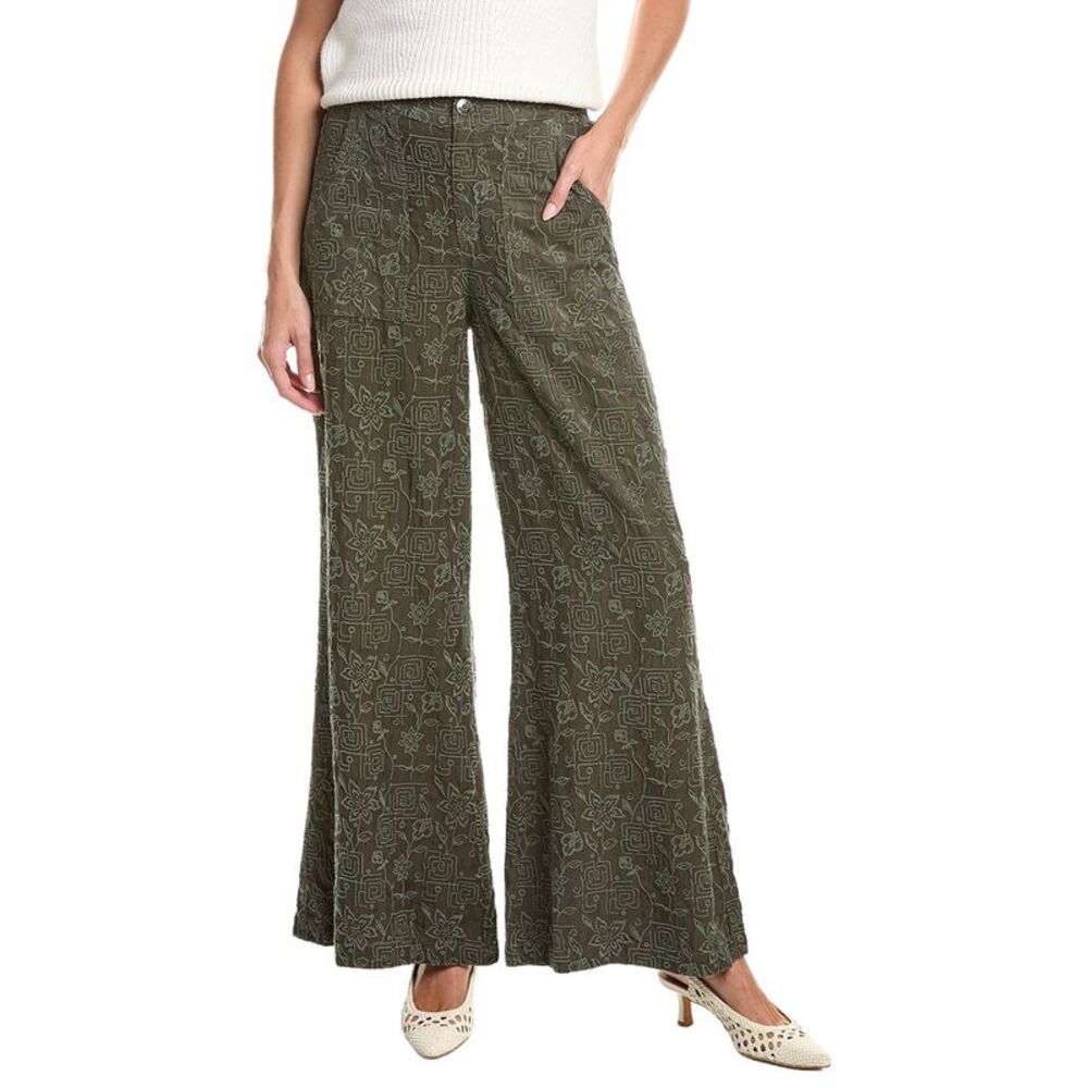 Johnny Was Womens  Nena Palazzo Pant, Pink